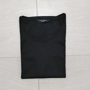 DOLCE &amp; GABBANA Womens T-Shirt Top Black Size M