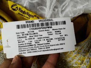 Golden Yellow Kurta Set with Dupatta