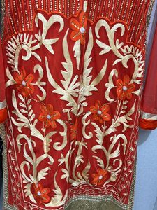 Heavy Both Side Work Long Designer Kurti For 38-40