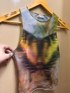 bershka graphic top