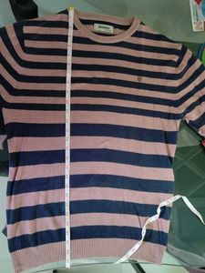 Striped Knit Sweater
