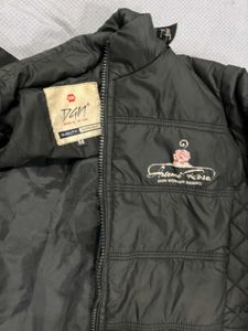 Stylish Black Quilted Jacket