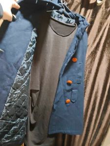 Stylish winter navy blue 🔵 coat and dress free