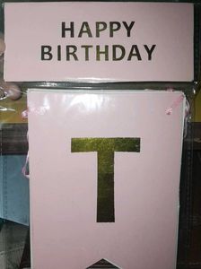 Happy Birthday Banner and Massager Combo