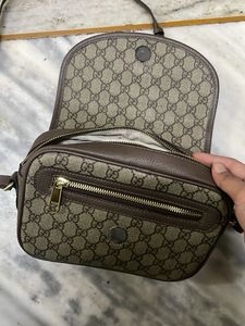 Gucci Monogram Crossbody Bag