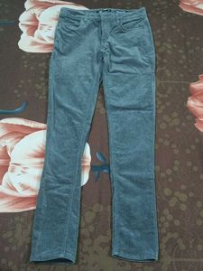 Gray Corduroy Pants