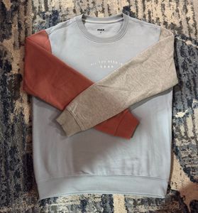 Max Pastel Colorblock Sweatshirt Crewneck