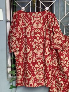 women cord set cotton fabric