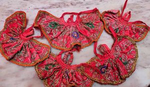 Set of 5 Embroidered Waistbands