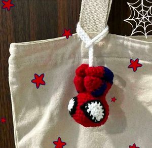Handmade Crocheted Spidey-Buddy Toy