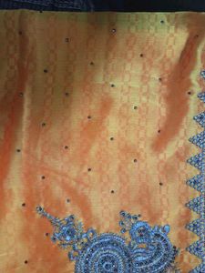 Exquisite Yellowish Embellished Saree