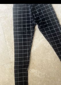 Grid Checkered Pant