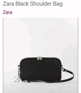 Zara Black Shoulder Bag