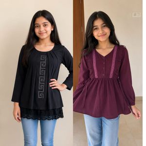 Girls Tops (Set of 2)