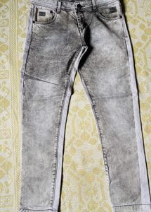 Gray Denim Jeans