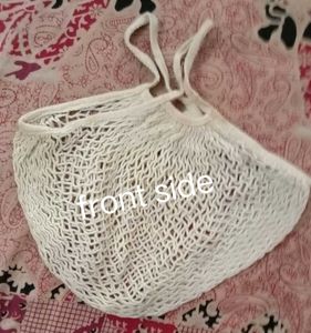 thread knitted bag for daily use