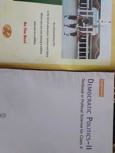 Democratic Politics-II Textbook for Class X