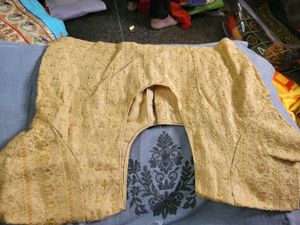Embroidered Yellow Blouse