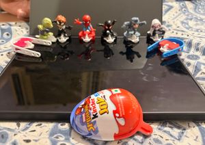 Kinder Joy Funko pops spiderman edition