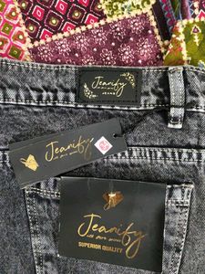 Acid Wash Wide Leg Jeans