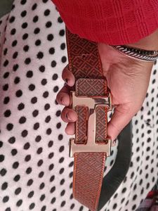HERMES H Logo Belt