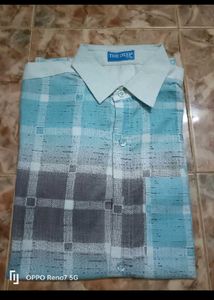Checkered Print Casual Shirt size 44