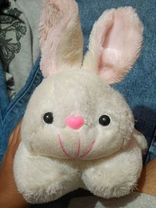 Cute Plush Bunny Toy 🤍🐰