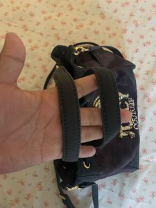 Juicy Couture Velvet Crown Bag