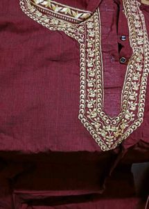 3 Embroidered Kurtas for boys or men