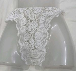 ⭐ White Lace Briefs