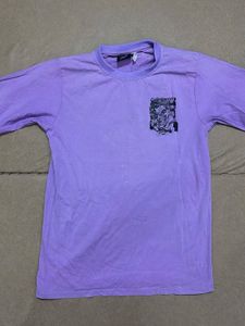 H&amp;M Purple Joker Graphic T-Shirt