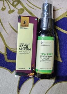 COMBO OF 2 PILGRIM FACE SERUM AND TONER