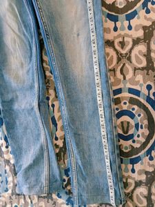 Light Wash Distressed Jeans