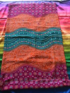 new Bandhani Print Saree