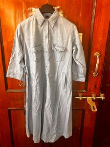 Denim Shirt Dress