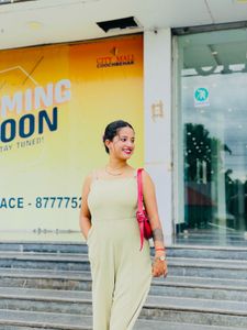 Stylish Light Green Jumpsuit