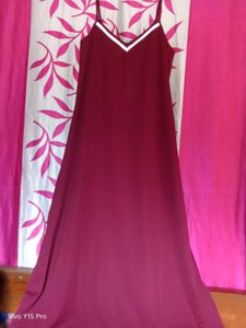Elegant Red A-Line Spaghetti Strap Dress