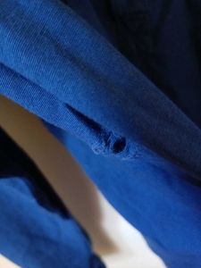 Men's Blue mandarin Collar Casual kurta Shirt