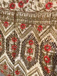 Off-white Lehanga Choli