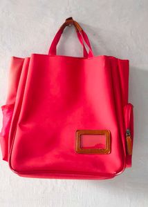 Bright Red Tote Bag made in china