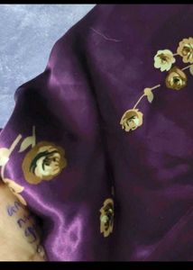 Satin Floral Nightshirt