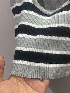 Striped Ribbed Tank Top