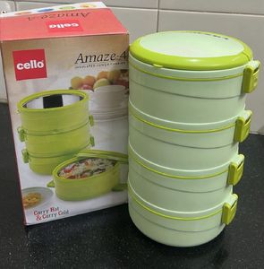 New-Cello Amaze-4 Insulated Lunch Carrier