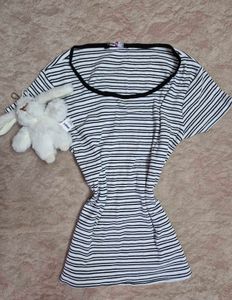 striped coquette top ♡‧₊˚*