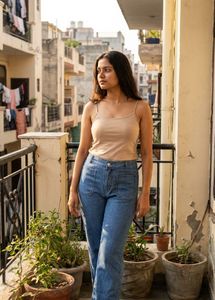 High-Waisted Flare Jeans