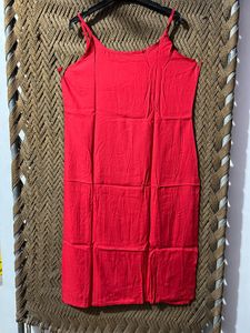 Vibrant Red Kurta Set with Pants