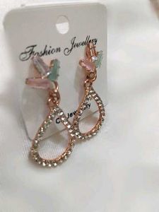 Sparkling Teardrop Earrings