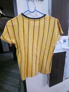 Striped Yellow T-Shirt