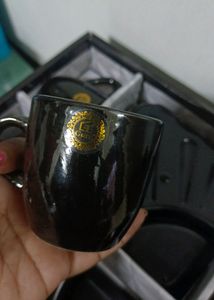 Cup Set With Two Hi Tea Plates