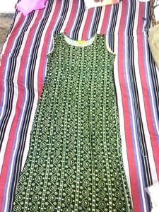 Elegant Emerald Green  only kurta not set